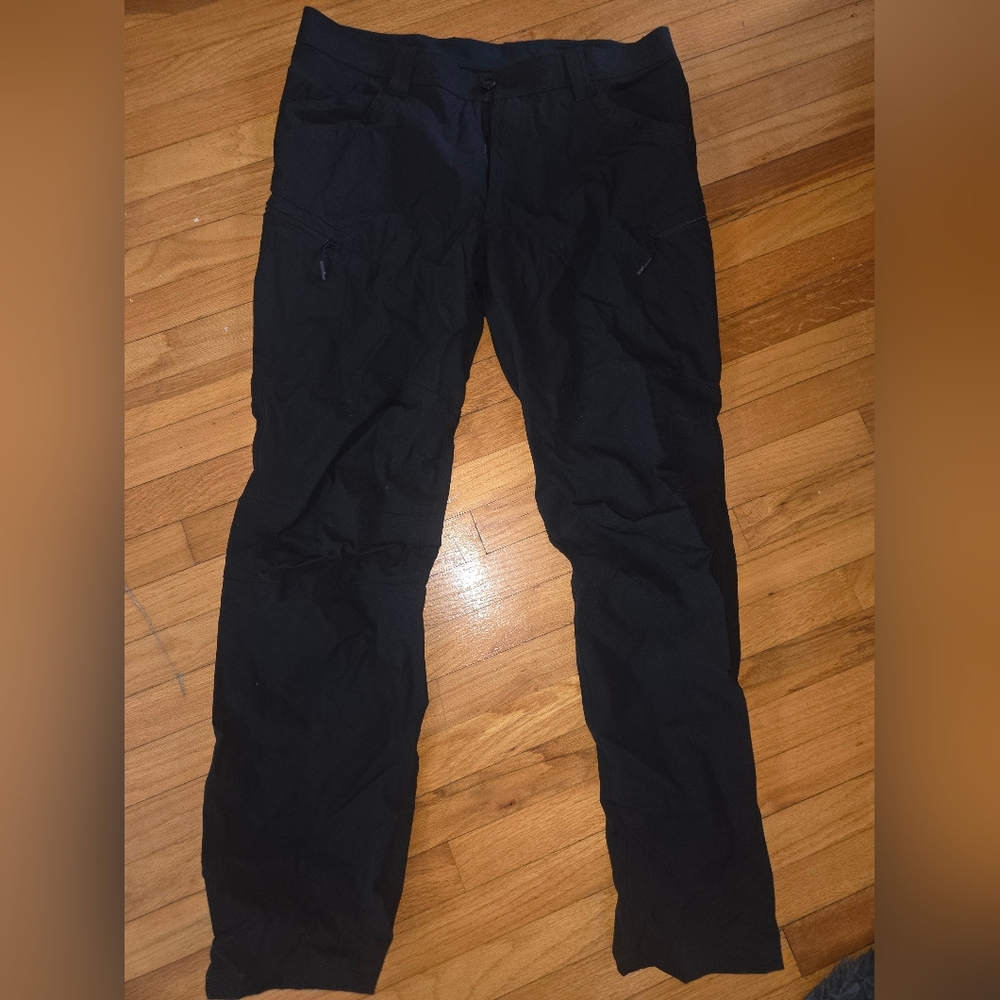 Men's Classic Black Cargo Tactical Pants